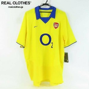 ☆【未使用】NIKE/ナイキ アーセナルFC 03/04 アウェイ 半袖 ユニフォーム 786436/XL /LPL