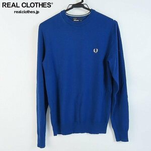 ☆FRED PERRY/フレッドペリー クラシッククルーネック メリノウール セーター K4501/XS /000