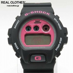 (2)G-SHOCK×Space Invader/Gショック×スペースインベーダー OMOTESANDO インベーダー DW-6900【動作未確認】 /000