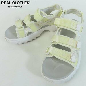 FILA/フィラ DISRUPTOR SANDAL WHITE 19SS-S ディスラプター サンダル F0304-2001/26 /080