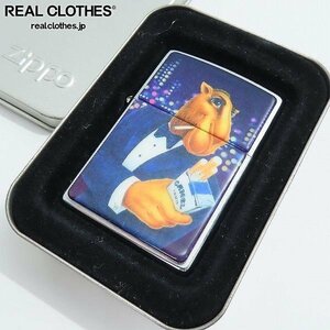 ZIPPO/ジッポー CAMEL/キャメル タキシード ジョー プレート貼り 1997年製 /LPL