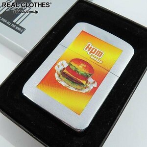 ZIPPO/ジッポー 限定800個 HPM/ホープメンソール 懸賞品 BURGER SHOP HP刻印 /LPL