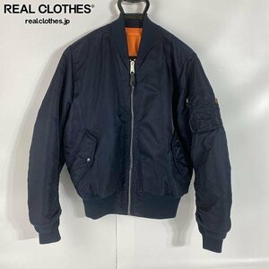 ☆ALPHA INDUSTRIES/アルファ インダストリーズ リバーシブル MA-1 フライトジャケット/M /060