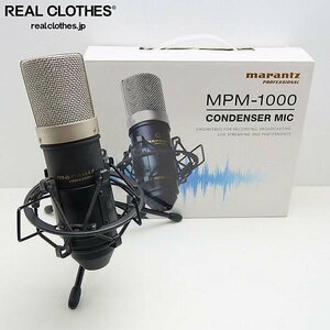 marantz Professional/マランツ MPM-1000 サイドアドレス型 コンデンサーマイク 動作確認済み /060