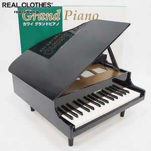 ★KAWAI/カワイ グランドピアノ 1114 ブラック トイピアノ 32鍵 同梱×/D4X