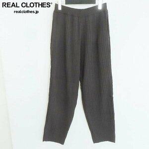 【未使用】YOKE/ヨーク 22SS Pleated Knit Lounge Pants/プリーツニットパンツ YK22SS0359S/3 /060