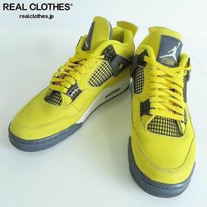 NIKE/ナイキ AIR JORDAN 4 RETRO TOUR YELLOW/エア ジョツアー イエロー CT8527-700/28.5 /080