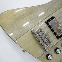 ★Epiphone/エピフォン Custom Shop Limited Edition Thunderbird IV TV Silver/サンダーバード 4弦エレキベース 同梱×/170_画像6