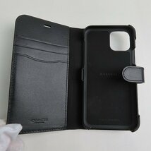 COACH/コーチ iPhone 11 Pro LEATHER WALLET CASE MIDNIGHT BLACK Leather カバーケース CIPH-007-BLK /000_画像6