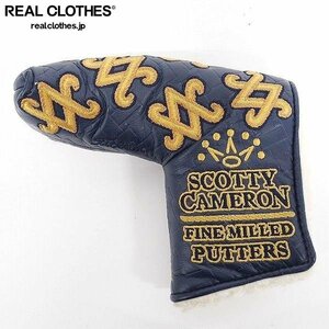 SCOTTY CAMERON/スコッティキャメロン FINE MILLED PUTTERS SCOTLAND 2010 全英オープン記念 パター用ヘッドカバー /000