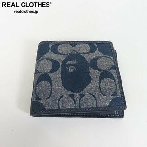 A BATHING APE×COACH/ア ベイシング エイプ×コーチ 二つ折り財布/ウォレット /LPL