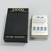 ZIPPO/ジッポー イルカ Come join us! 1998年製 /LPL_画像7