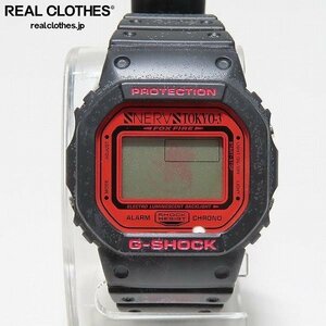 (1)G-SHOCK/G-ショック×エヴァンゲリオン EVA 限定 NERVモデル DW-5600VT【動作未確認】 /000