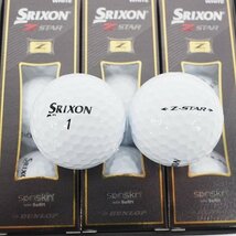 【未使用】DUNLOP/ダンロップ SRIXON/スリクソン Z-STAR White ホワイトゴルフボール 1ダース /000_画像2