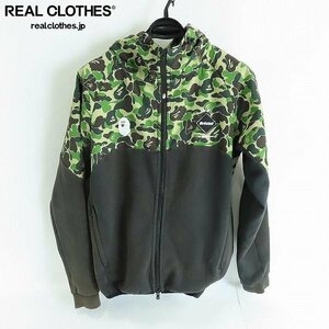 ☆A BATHING APE×F.C.R.B./アベイシングエイプ×エフシーレアルブリストル ベンチレーションフーディ FCRB-190106/M /080