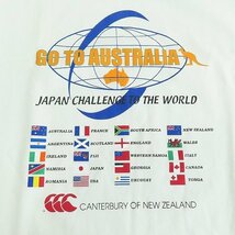 ☆Canterbury/カンタベリー GO TO AUSTRALIA 国旗プリント クルーネックTシャツ JCFWD-MD/L /LPL_画像6