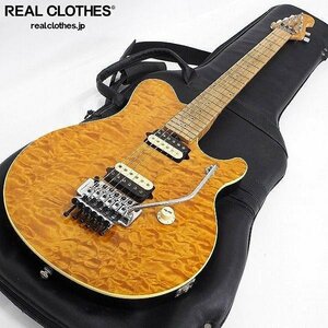 ★ERNIE BALL Music Man/ミュージックマン AXIS EX Translucent Gold/アクシス エレキギター 日本製 ギグケース付 同梱×/160