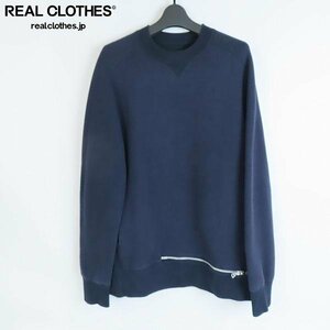 ☆Sacai/サカイ 19AW SPONGE SWEAT SHIRT/スポンジ ジップ装飾スウェット 19-02125M/2 /060