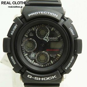 G-SHOCK/Gショック MUDMAN/マッドマン メンインブラック AW-570Z-1T【動作未確認】 /000