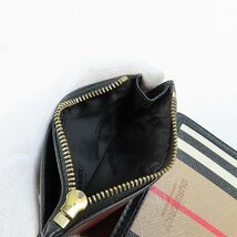 BURBERRY/バーバリー Small Icon Stripe E-canvas Folding Wallet/アイコンストライプ 三つ折り財布 8026003 A7026 /LPL_画像6