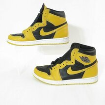 NIKE/ナイキ AIR JORDAN 1 RETRO HIGH OG POLLEN/エアジョーダン1 パラン 555088-701/27.5 /080_画像4