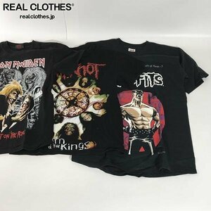 【おまとめ】IRON MAIDEN/SlipKnot/MISFITS 等 バンドTシャツ カットソー /080