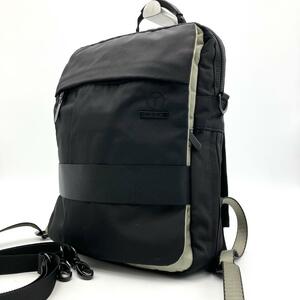 12★1円スタート★ 極美品 TUMI トゥミ リュック バックパック メンズ ビジネス ナイロン ブラック T-TECH CIVILIAN ガブリエルズ