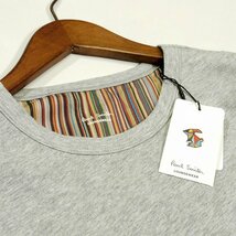 新品 1円～ ポールスミス 長袖カットソー LL グレー マルチストライプ マルチラビット うす手 ロンTシャツ Paul Smith メンズ【2990a】_画像9