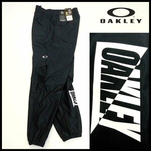 新品 1円～ オークリー ウィンドウォーム ジョガーパンツ L(79-84cm) 黒 ENHANCE WIND WARM PANTS 防風 撥水 保温 OAKLEY メンズ 【2947】