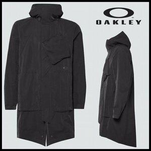 新品 1円～ 定価29,700円 オークリー OAKLEY シェルコート XL 黒 撥水 防風 アウトドア 自転車 バイク等にも最適！春秋冬 メンズ 【2832】