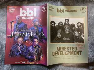 bbl MAGAZINE bblマガジン2023年12月 The Stylistics/MONO NO AWARE/ARRESTED DEVELOPMENT/石田組(石田泰尚)×鈴木愛理