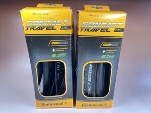 新品 continental CONTACT TRAVEL 700×35c 37-622 2本 700c クリンチャータイヤ コンチネンタル コンタクト トラベル 0125M2402/60