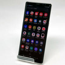 tu114 SAMSUNG Galaxy Note8 SCV37 メイプルゴールド AU 〇判定 ジャンク_画像1