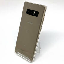 tu114 SAMSUNG Galaxy Note8 SCV37 メイプルゴールド AU 〇判定 ジャンク_画像2