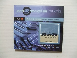 サンプリングCD★pro samples Vol. 26 Nu RnB & Hip Hop 国内中古★8枚まで同梱送料160円 洋・サ