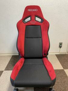 ★RECARO レカロシート SR-7 GU100 レッド×ブラック 美品★