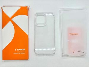 TORRAS 氷面鏡 iPhone 14 Pro Max 用 耐衝撃 クリア スマホケース 透明