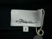 新品 未使用 3.1フィリップリム 3.1 PHILLIP LIM ひざ丈スカート 4 紺 ネイビー レディース_画像3