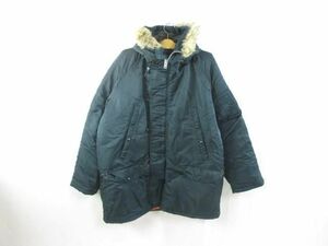 中古 ゴールデンフリース GOLDEN FLEECE ジャケット フライトジャケット N-3B 紺 ネイビー メンズ