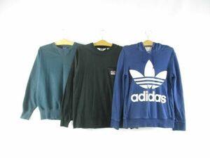 中古 アディダス チャンピオン ベンデイビス Tシャツ トレーナー ロゴパーカー 等 3点 M OT メンズ