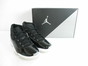 未使用 ナイキ NIKE スニーカー AIR JORDAN 11 RETRO CT8012-011 28.5cm 黒 ブラック メンズ