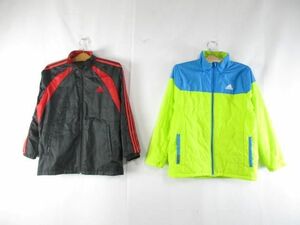 中古 アディダス adidas 中綿ジャケット ジップアップ 等 4点 150 キッズ