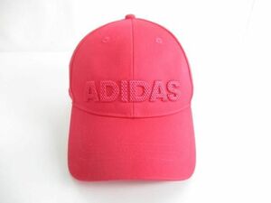 優良品 アディダス adidas 帽子 キャップ ロゴキャップ OSFW 赤 レッド