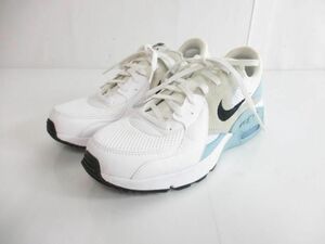 良品 ナイキ NIKE スニーカー AIR MAX EXCEE CD5432-125 24.5cｍ ライトブルー ホワイト レディース