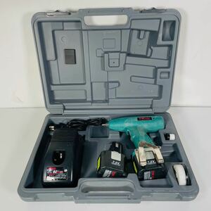 動作品　ryobi btp-722 タイル貼り　電動工具 バッテリー リョービ　タイルパッチ