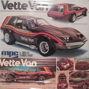 プラモデル 1/25 mpc 3707 - Vette Van