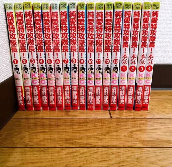 【まとめ売り】純愛特攻隊長　純愛特攻隊長〜本気〜　清野静流