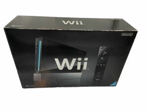 BY-778 美品 未使用パーツ多数 Wii 任天堂 NINTENDO 本体 黒 ニンテンドー ウィー