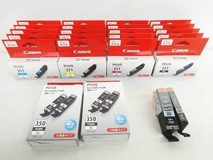 CANON PIXUS 純正インク 大容量 BCI-351XL BCI-350XL C M Y K PGBK BK まとめ売り 26点セット 