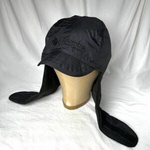 90 -е годы Columbia IEER FLEASE CAP L/XL TRAPPER HAT PILOT FICE Colombia 00S Vintage Black Black